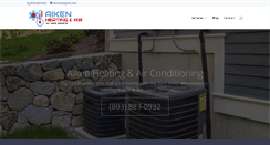 Desktop Screenshot of aikenhvac.com